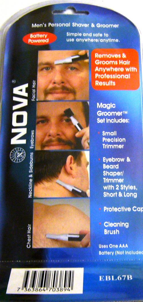 Men's Cosmetic Shaper And Groomer